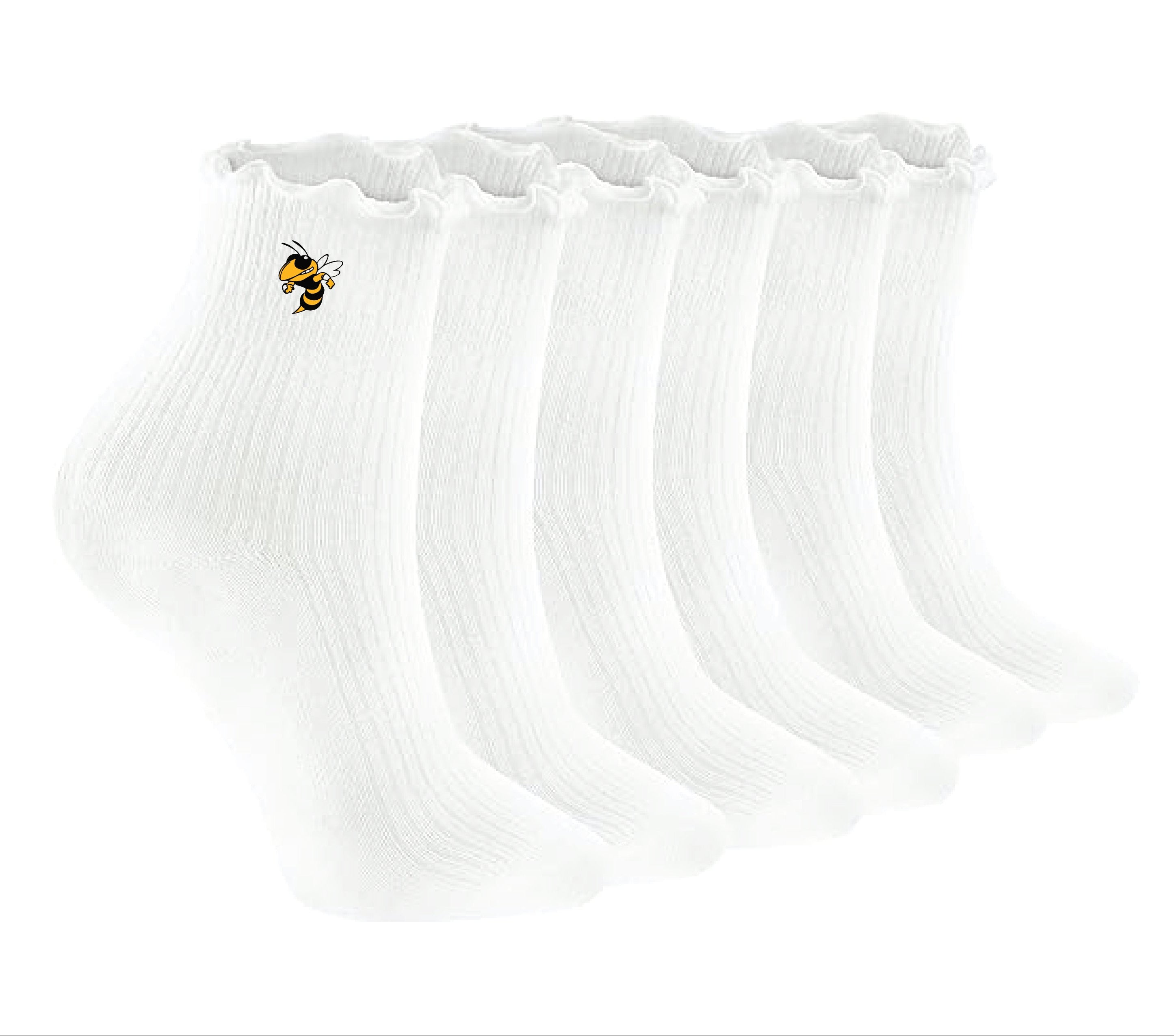 Ruffle Socks Women, Cute Ruffle Ankle Socks (1 Pair)