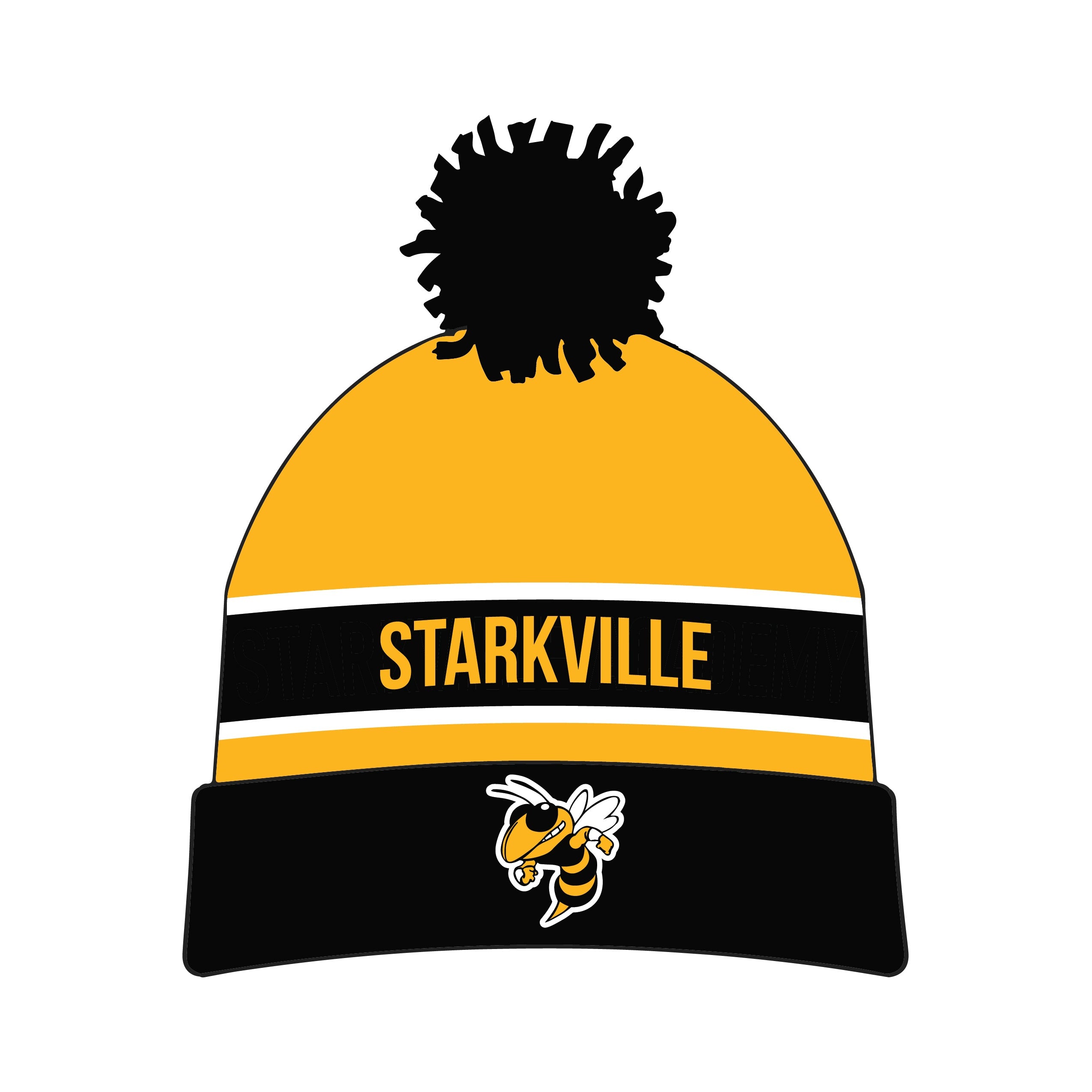 Knit Beanie w/ Pom Pom