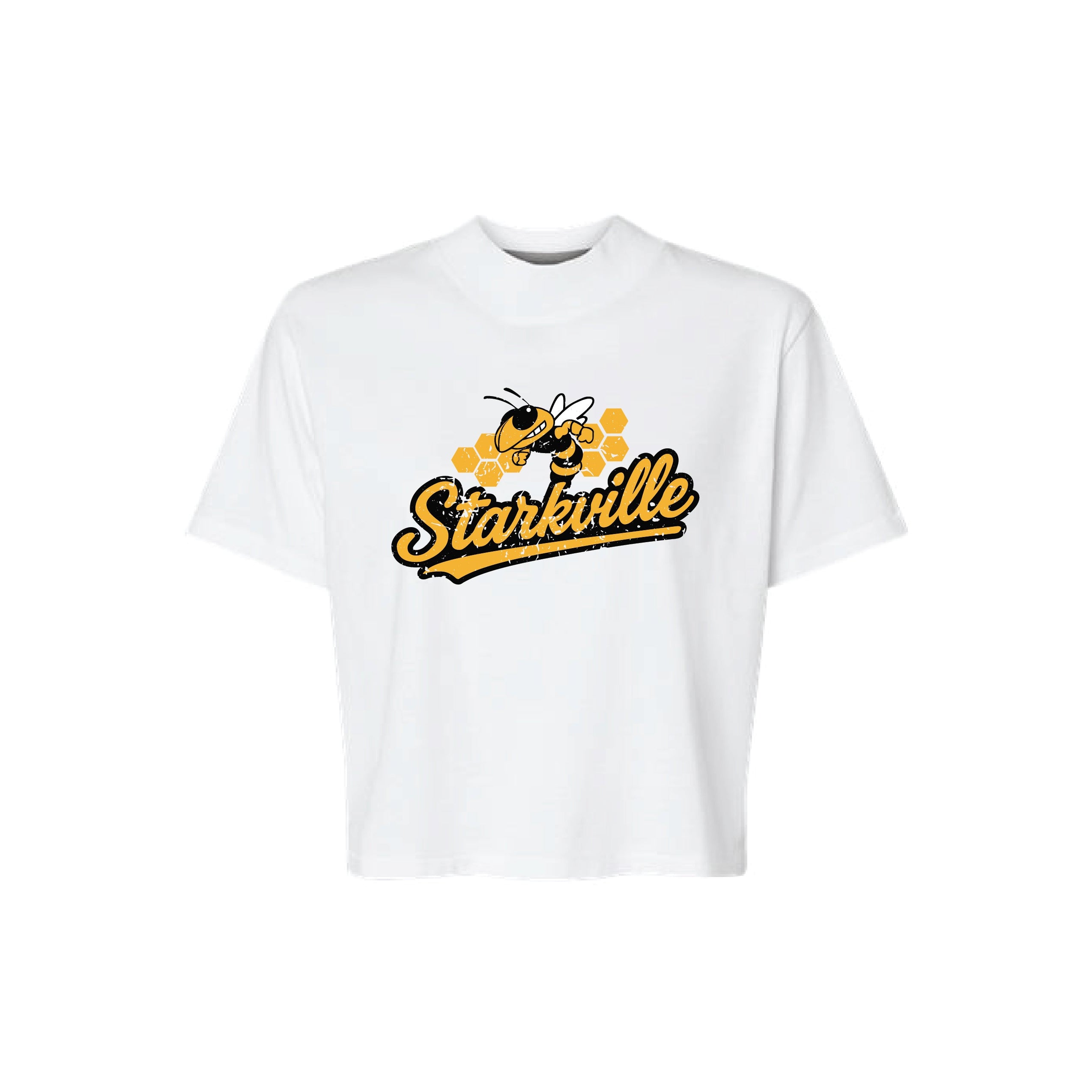 Women's Yellow Jacket Boxy Tee