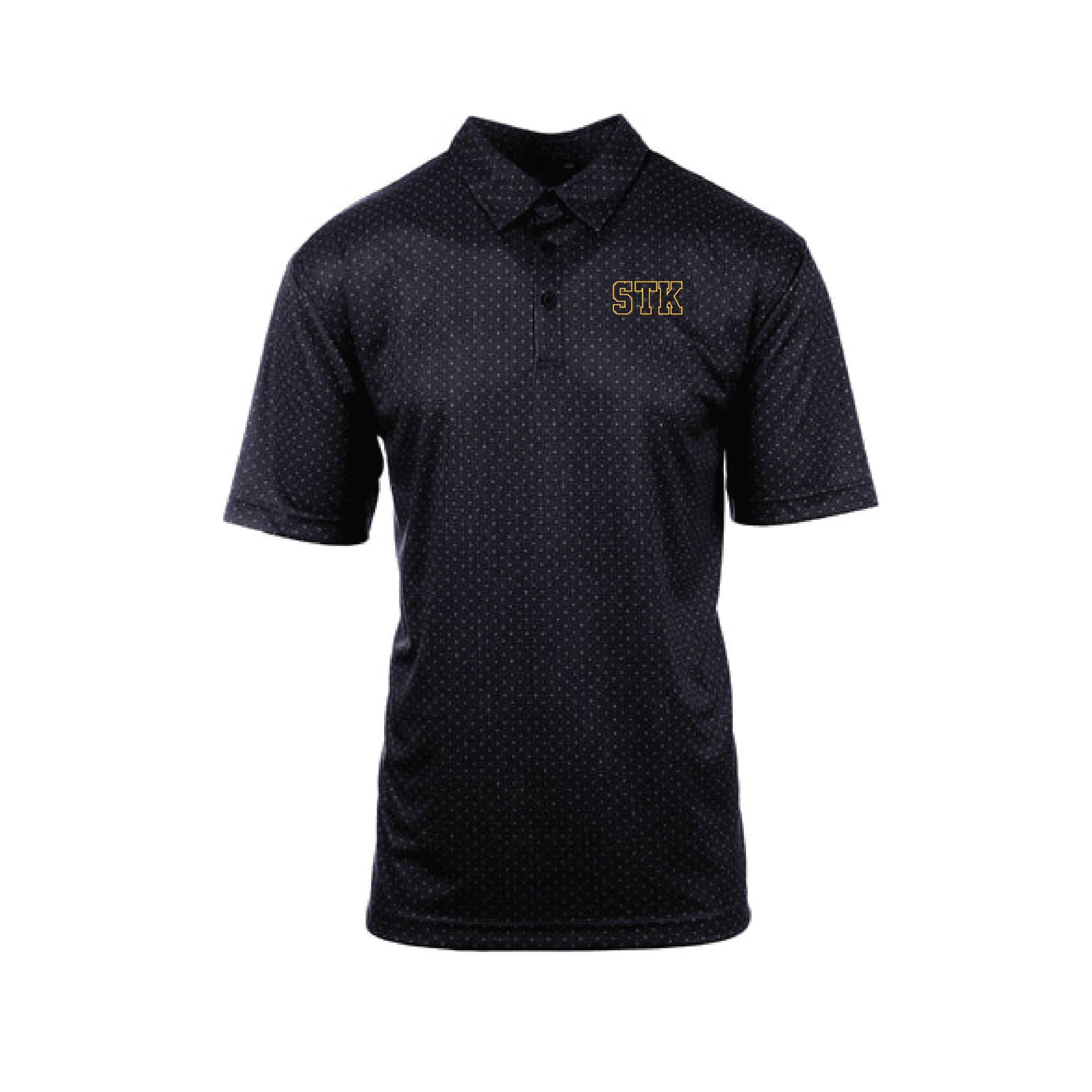 Adult Black Dot Polo