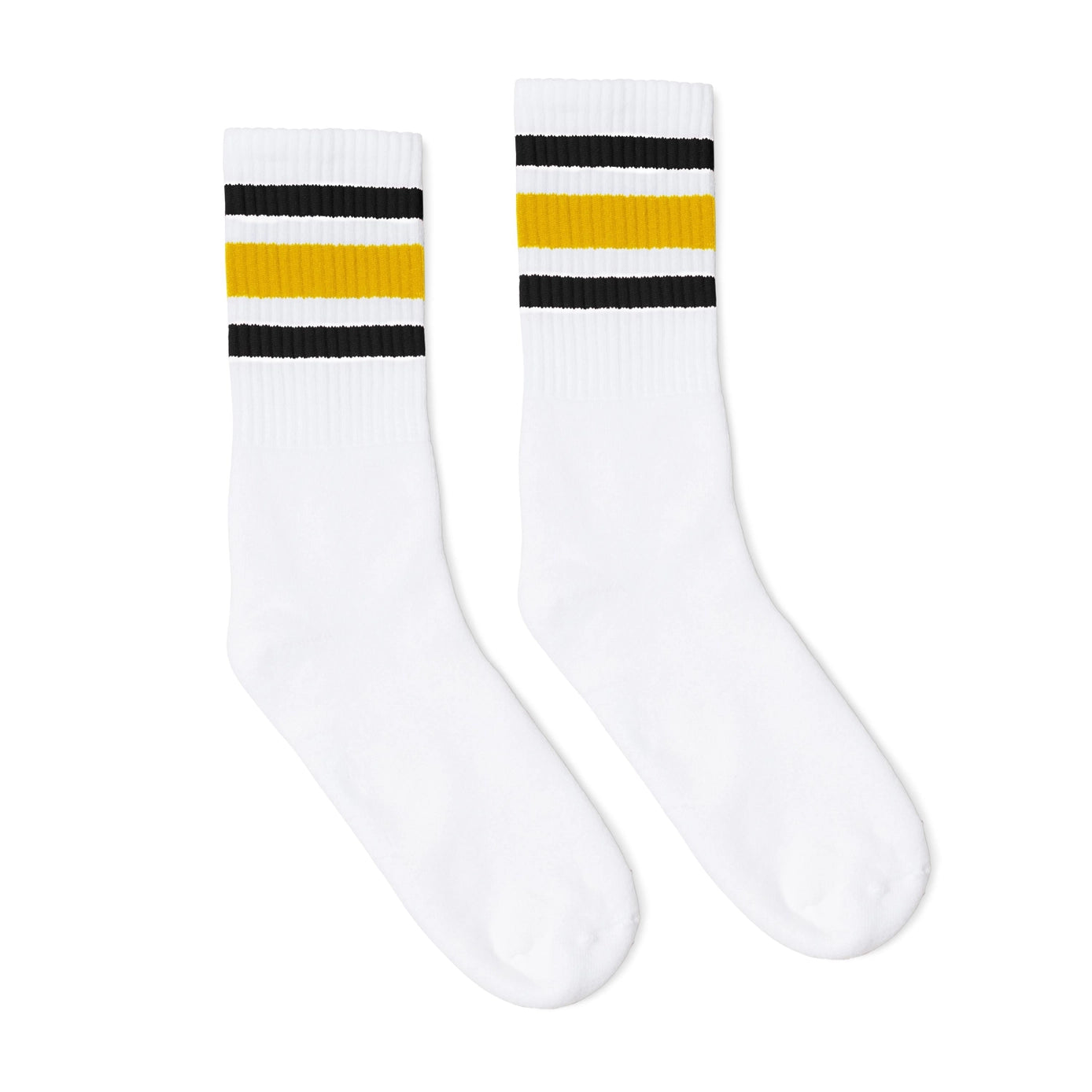 Black and White Striped Socks